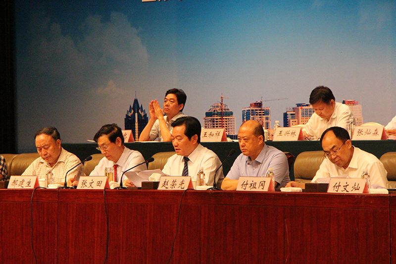 张文田理事长在2017年全国企业家活动日郑州分会场活动会议上的